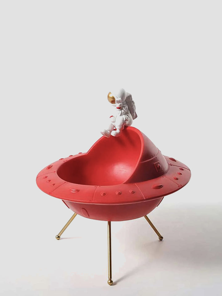 Area 51 Bowl Red. Resin UFO Bowl for Sci-Fi Fans and Snack Fiends Additional 1