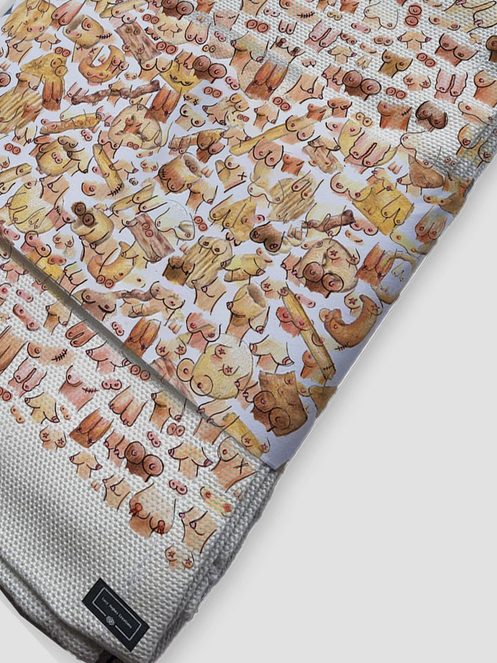 Boobs Tea Towel – 100% Cotton Kitchen Towel with Cheeky Print Additional 3