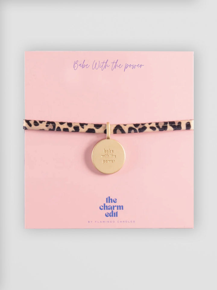 Babe With the Power Charm Tie Bracelet Additional 1
