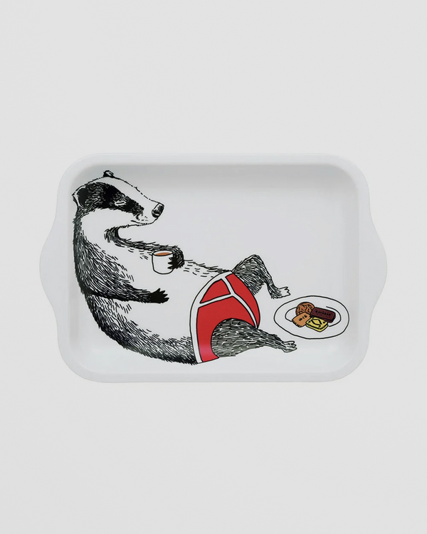Badger in Pants Mini Tea Tray [D]