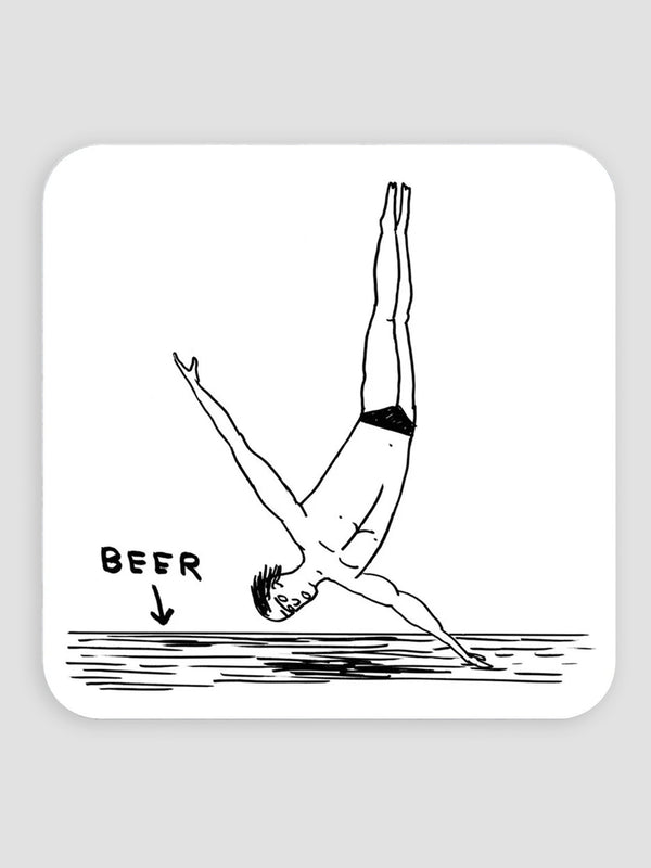 Beer Diver Coaster