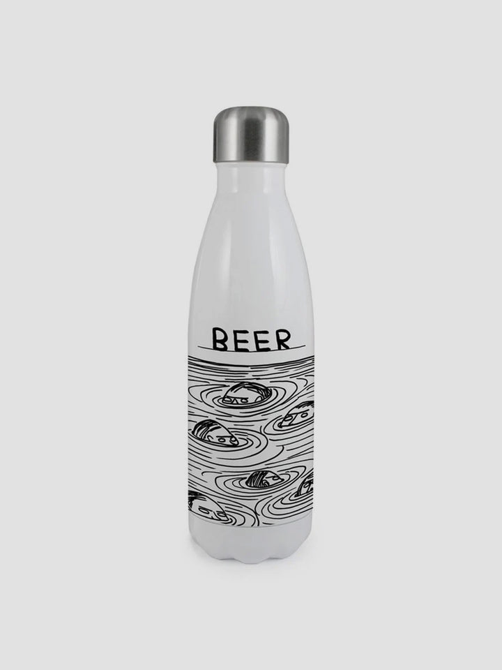 Beer Swimmers Thermal Water Bottle Additional 1
