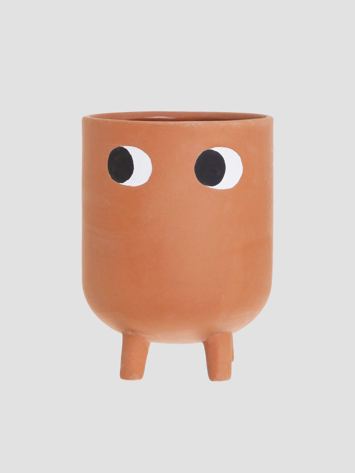 Big Stumpy Planter - Terracotta Plant Pot with Personality Additional 1