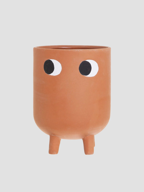 Big Stumpy Planter - Terracotta Plant Pot with Personality
