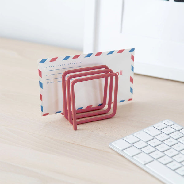 Block Letter Rack - Red [D]