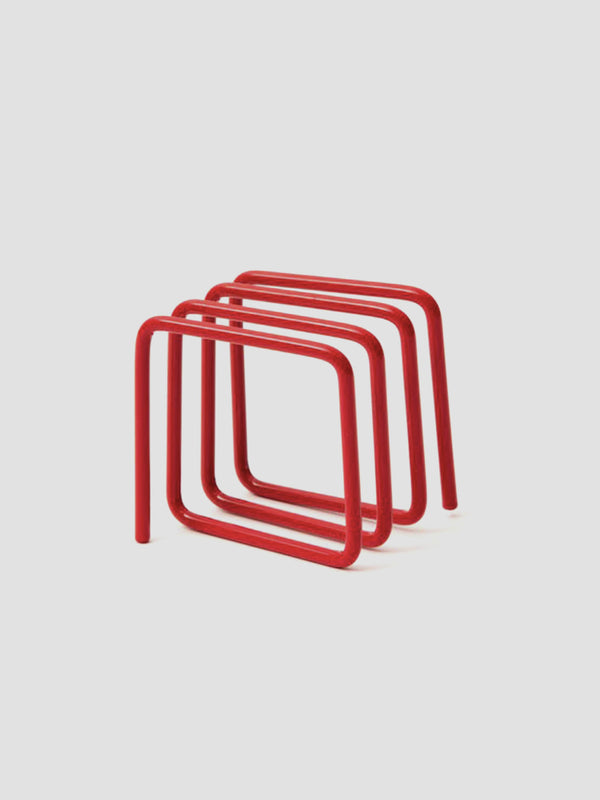 Block Letter Rack - Red [D]