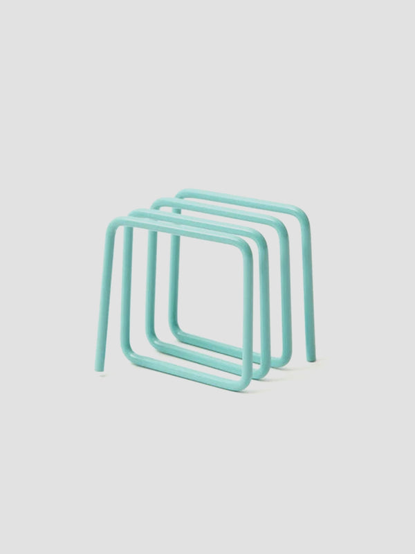 Block Letter Rack - Turquoise