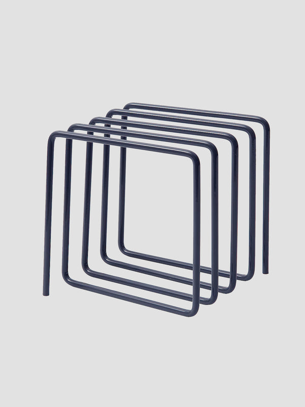 Block Magazine Rack - Grey [D]
