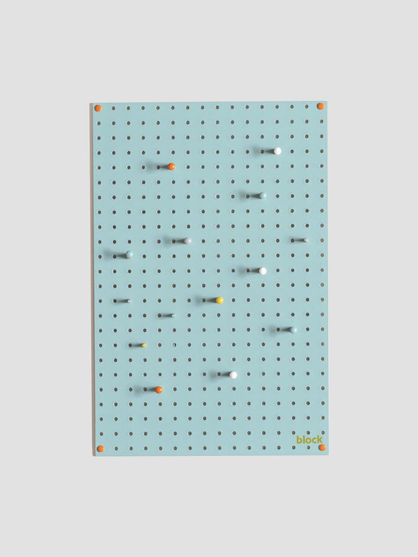 Block Medium PegBoard - Light Blue [D]