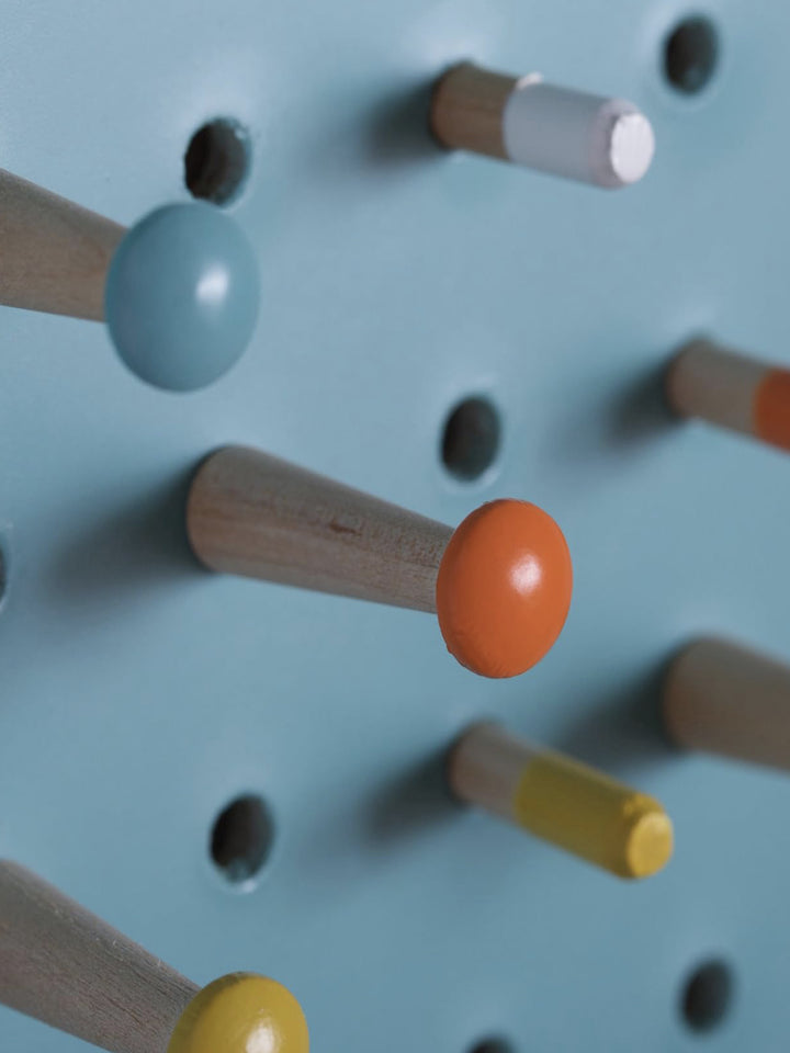 Block Medium PegBoard - Light Blue [D] Additional 2
