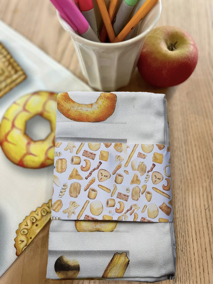 Crispology Tea Towel – Illustrated Cotton Towel for Crisp Lovers Additional 3