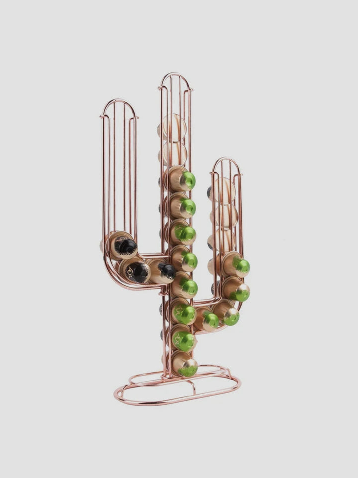 Cactus Coffee Capsule Holder - Copper [D] Additional 2