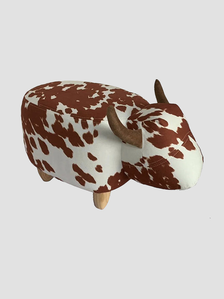 Caesar the Cow Footstool. A Ginger-Hued Moo for Your Feet Additional 2
