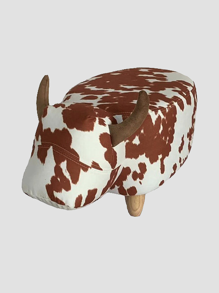 Caesar the Cow Footstool. A Ginger-Hued Moo for Your Feet Additional 1