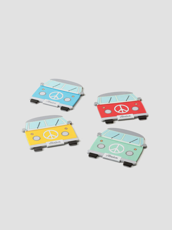 Campervan Coasters Set of 4. Retro Vibes for Your Coffee Table