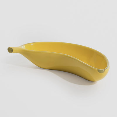 Ceramic Banana Storage Bowl, Quirky Fruit Holder for Kitchens
