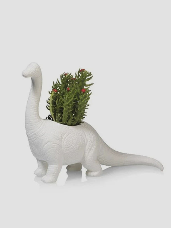 Ceramic Dinosaur Planter - Plantosaurus Diplodocus Pot