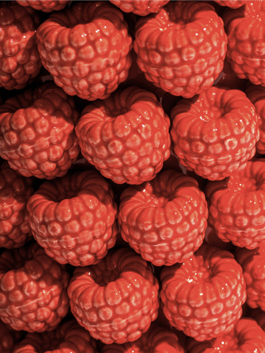 Ceramic Raspberry Ceramic Raspberry Vase Large - Glossy Red Statement Piece – Red Candy