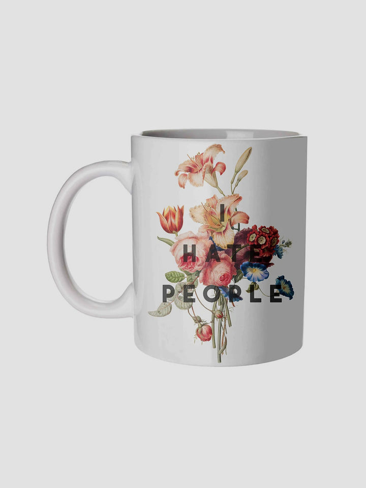 Ceramic Mug - I Hate People Design for Subtle Social Cues Additional 1