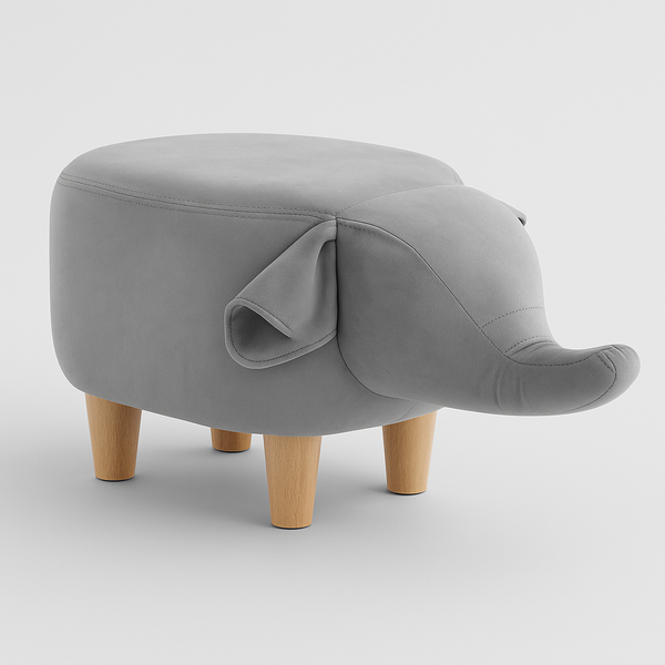 Elton the Elephant Footstool