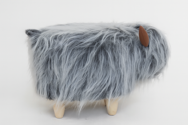 The Shaggy Highlander Footstool Additional 2