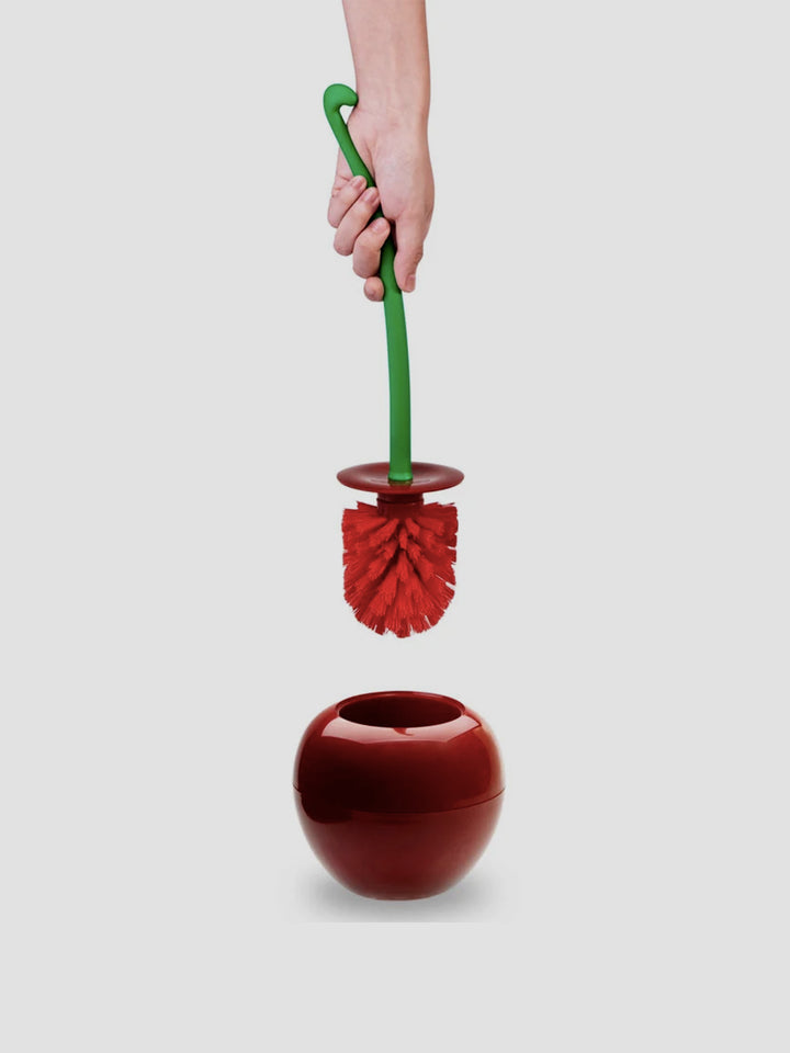 Cherry Toilet Brush and Holder Additional 2