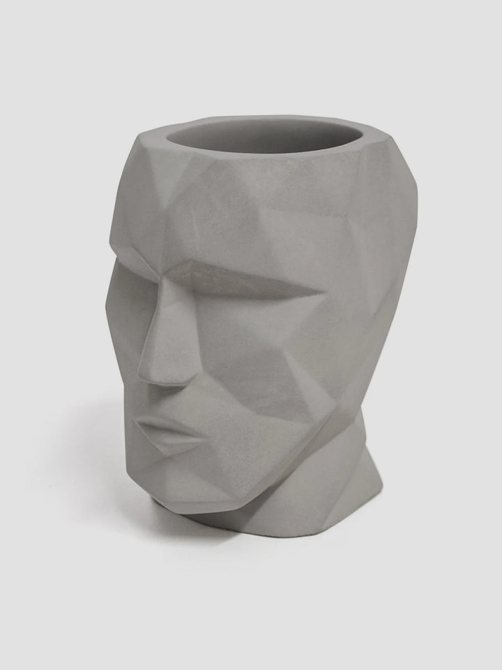 Concrete Head Pen Pot [D] Additional 1