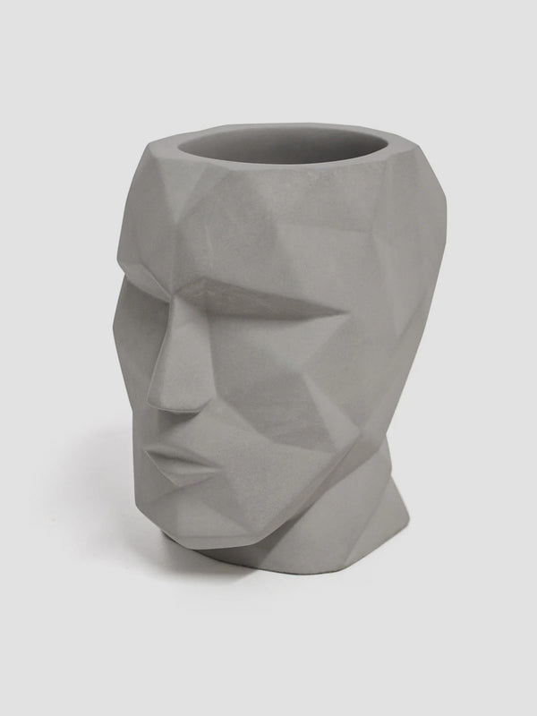 Concrete Head Pen Pot [D]