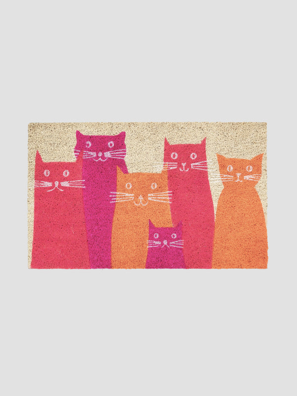 Cool Cats on a Mat Doormat