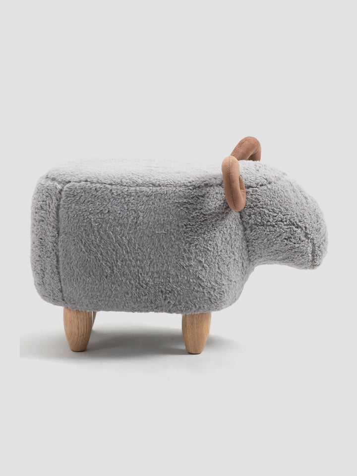 Danny the Ram Footstool. Grey, Woolly and Ready to Rumble Additional 2