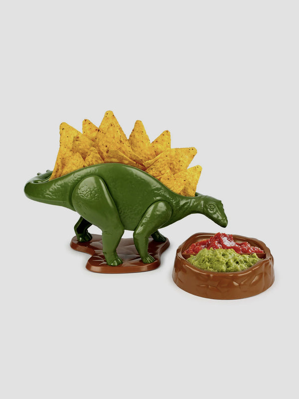 Dinosaur Snack Bowl - Nachosaurus with Dip Dish