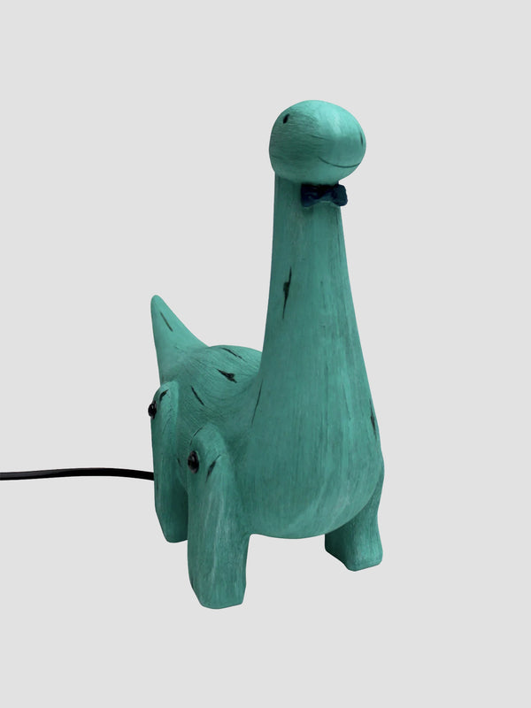 Diplodocus Wood Effect Dino Lamp
