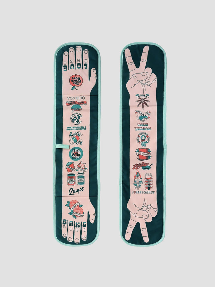 Double Oven Glove - Bake Love Sixties-Inspired Design Additional 2