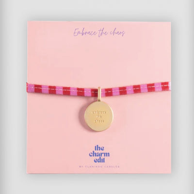 Charm Tie Bracelet - Embrace the Chaos with Gold-Plated Sass