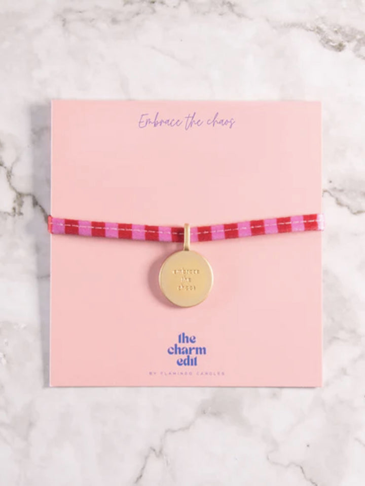 Charm Tie Bracelet - Embrace the Chaos with Gold-Plated Sass Additional 2