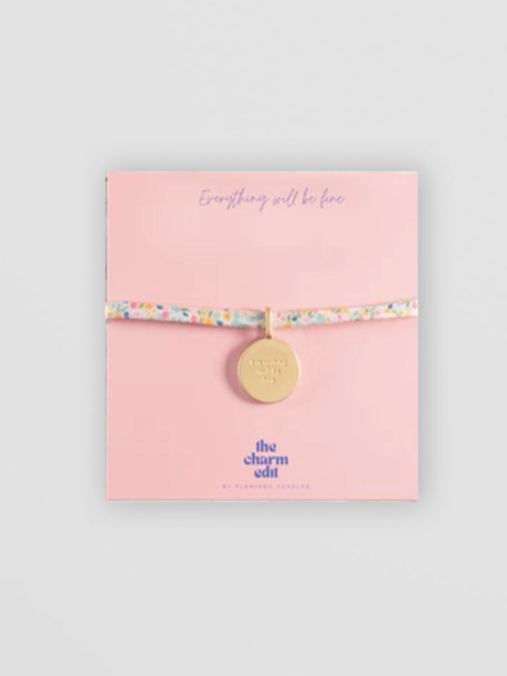 Everything Will Be Fine Charm Tie Bracelet Additional 2