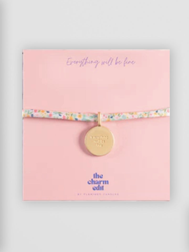 Everything Will Be Fine Charm Tie Bracelet Additional 1