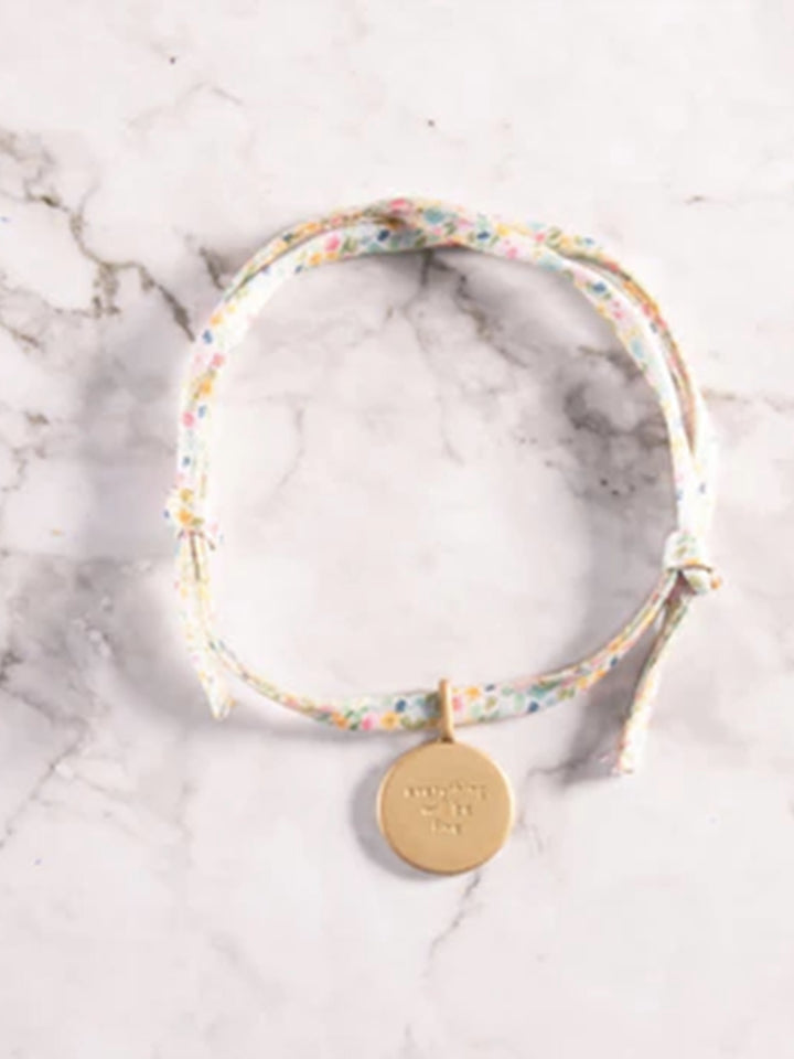 Everything Will Be Fine Charm Tie Bracelet Additional 3