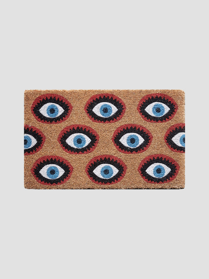 Eyes Doormat - Quirky Evil Eye Coir Mat for Stylish Entrances Additional 1