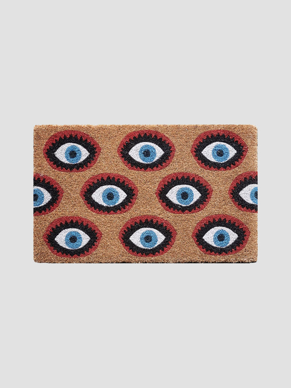 Eyes Doormat - Quirky Evil Eye Coir Mat for Stylish Entrances