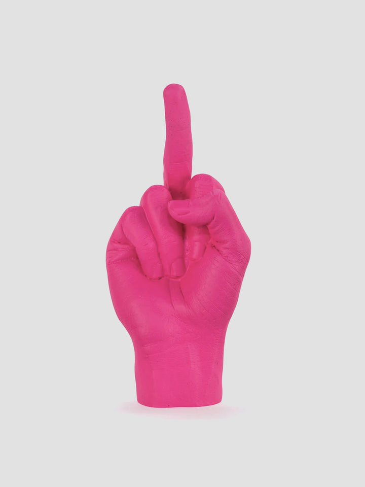 Finger Jewellery Holder in Pink. Bold Storage with Attitude Additional 1