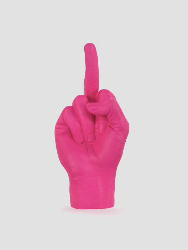 Finger Jewellery Holder in Pink. Bold Storage with Attitude