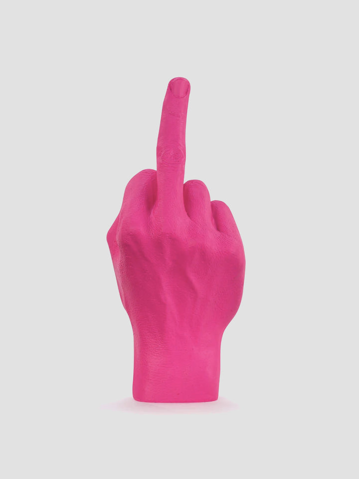 Finger Jewellery Holder in Pink. Bold Storage with Attitude Additional 2