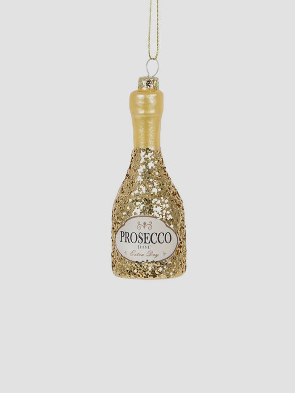Fizzy Prosecco Bottle Bauble