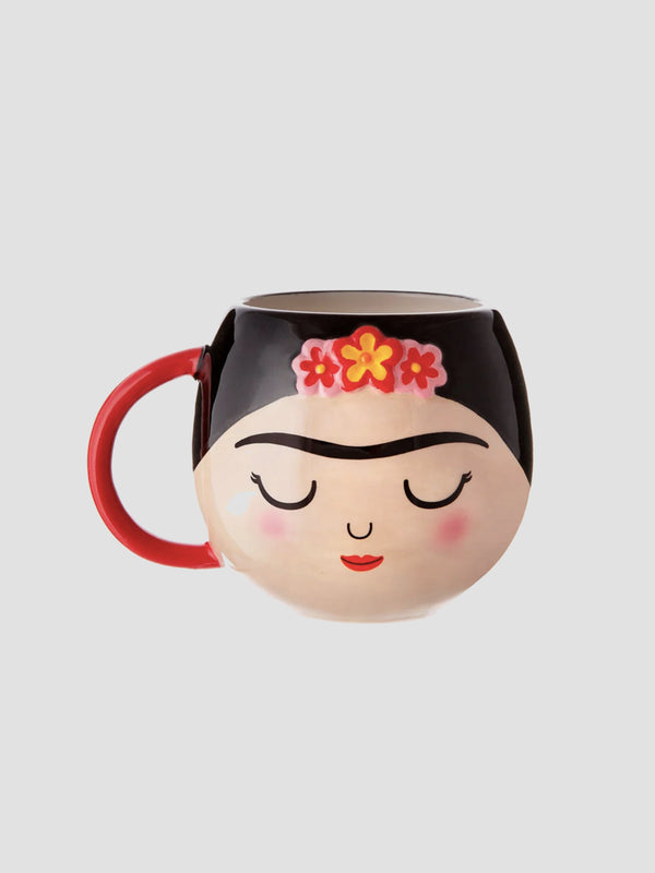 Frida Shaped Mug - Bold, Bright and Brimming with Attitude