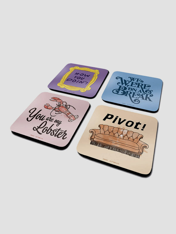 Friends Quotes Coasters