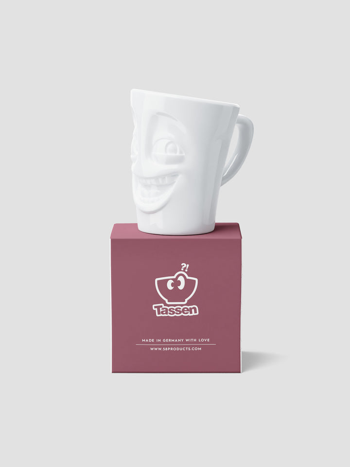 Funny Porcelain Mug - The Joking Mug with a Cheeky Grin Additional 2