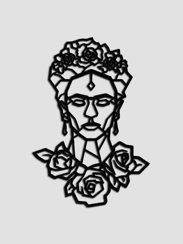 Geometric Frida Kahlo