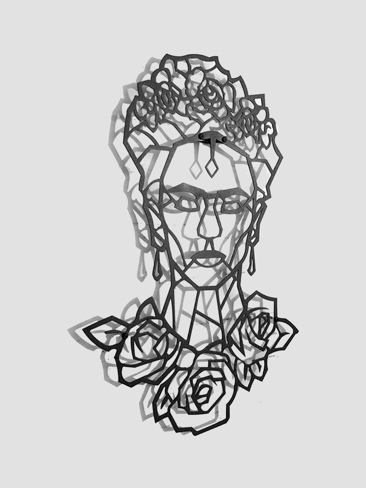 Geometric Frida Kahlo Additional 2