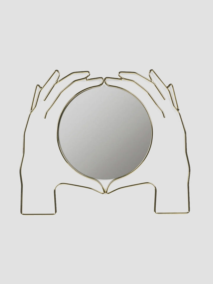 Golden Hands Wall Mirror Additional 1